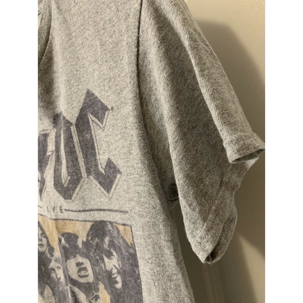 AC/DC 1979 Tour Highway To Hell Vintage Distressed T-Shirt Sz M - Picture 4 of 5